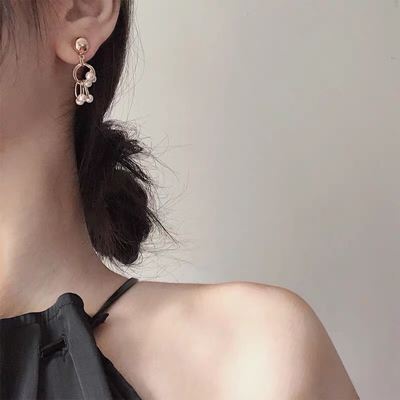 Final sale ‼️ Hand made New two different earrings - Picture 4 of 4